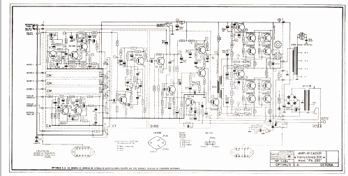 PA-200 - 1494; Optimus; Gerona (ID = 1321964) Ampl/Mixer