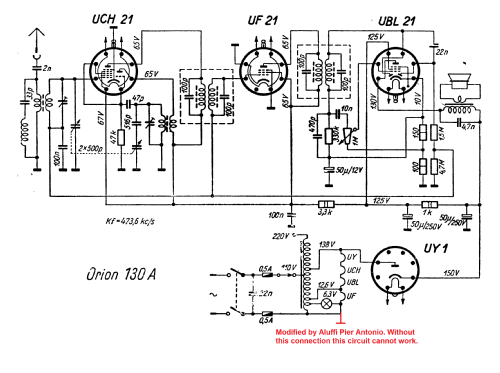 130A; Orion; Budapest (ID = 2626232) Radio