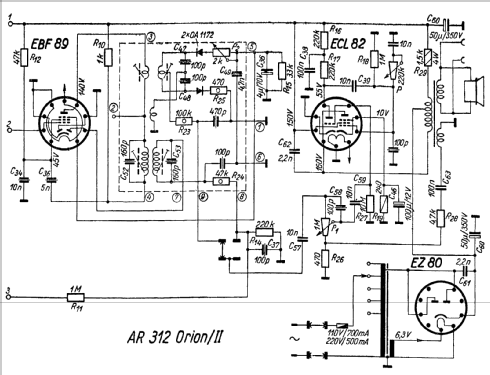 AR312; Orion; Budapest (ID = 239678) Radio