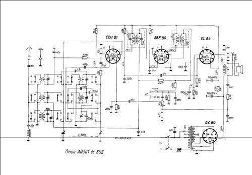 AR 302; Orion; Budapest (ID = 1717191) Radio