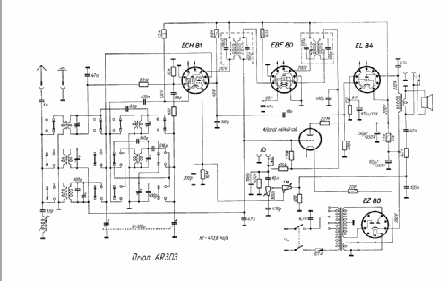 AR 303; Orion; Budapest (ID = 1717435) Radio