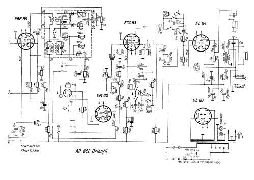 Pacsirta AR612-144 Export LW; Orion; Budapest (ID = 1871513) Radio