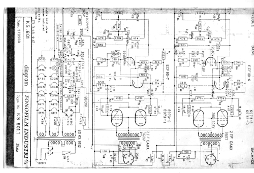 Stereo Amplifier KS601; Ortofon; Lolland (ID = 2630640) Ampl/Mixer