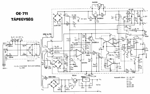 Dual Power Supply OE 711; Orvosi Müszer (ID = 2206289) Power-S