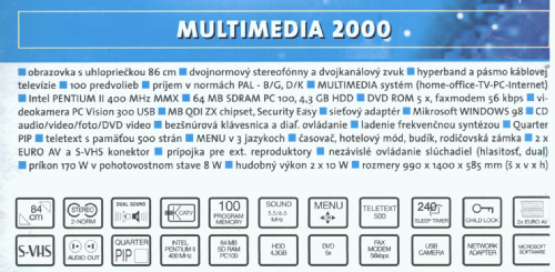 Multimedia 2000; OVP Orava; Trstená (ID = 2724367) Television