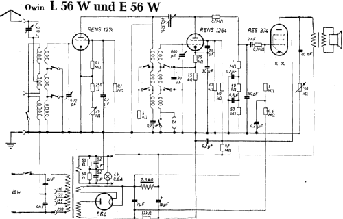 Ferroton E56W; Owin; Hannover (ID = 5028) Radio