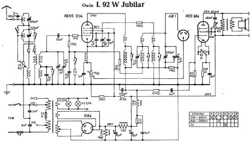 Jubilar L92W; Owin; Hannover (ID = 1782867) Radio