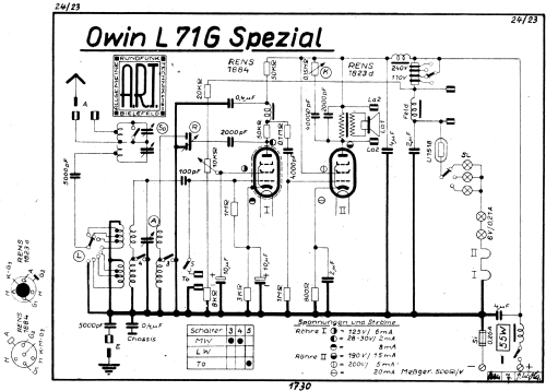 Spezial L71G; Owin; Hannover (ID = 1789322) Radio