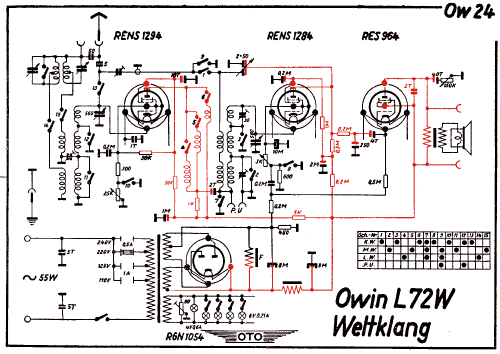 Weltklang L72W; Owin; Hannover (ID = 3017623) Radio