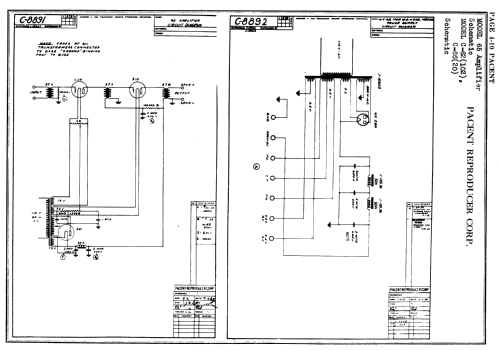 65 Amplifier C-8891; Pacent, New York (ID = 1055730) Ampl/Mixer