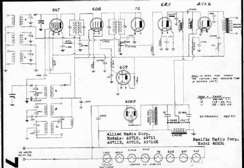 40MB1 ; Pacific Radio Corp.; (ID = 2604267) Radio