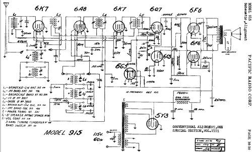 915 ; Pacific Radio Corp.; (ID = 431663) Radio