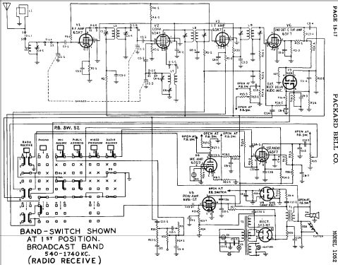 PhonOcord 1052; Packard Bell Co.; (ID = 439315) Radio