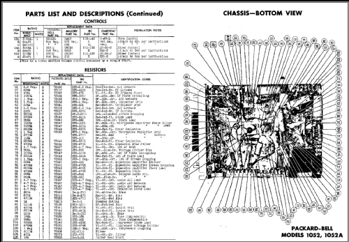 PhonOcord 1052; Packard Bell Co.; (ID = 476030) Radio