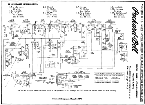 10RP1 ; Packard Bell Co.; (ID = 125764) Radio