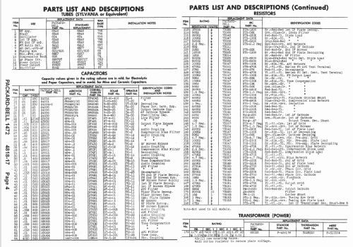 1472 ; Packard Bell Co.; (ID = 1417583) Radio