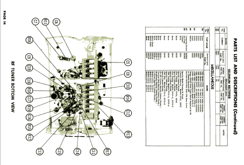 17VT1-U Ch= V8-1; Packard Bell Co.; (ID = 1928008) Television