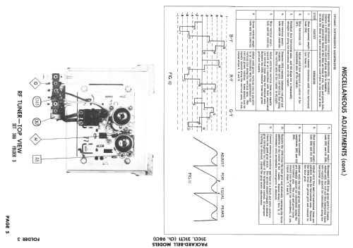 21CT1 Ch= 98C1; Packard Bell Co.; (ID = 2514618) Television