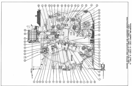 21DC1 Ch= 98D1; Packard Bell Co.; (ID = 2233356) Television