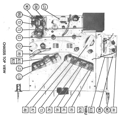 21DC1 Ch= 98D1; Packard Bell Co.; (ID = 2233358) Television