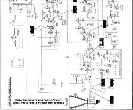 21DC3 Ch= 98D2; Packard Bell Co.; (ID = 1870801) Television