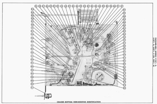 21SC1 Ch= 88S1; Packard Bell Co.; (ID = 2131321) Television