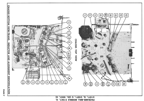 21ST1 Ch= 88S1; Packard Bell Co.; (ID = 2131624) Fernseh-E