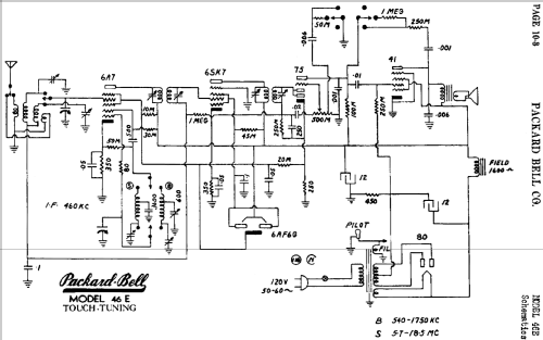 46E ; Packard Bell Co.; (ID = 437593) Radio