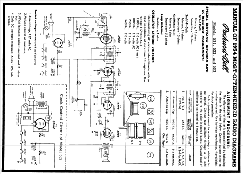 532 ; Packard Bell Co.; (ID = 179810) Radio