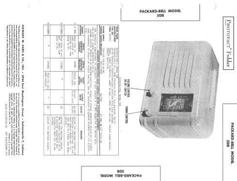 5D8 ; Packard Bell Co.; (ID = 1390582) Radio