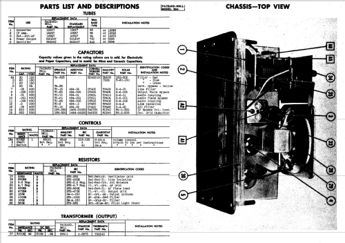 5DA Ch= V-2122; Packard Bell Co.; (ID = 827517) Radio