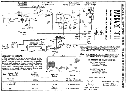 5R6 ; Packard Bell Co.; (ID = 185802) Radio