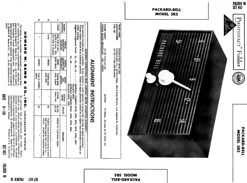 5R ; Packard Bell Co.; (ID = 597194) Radio