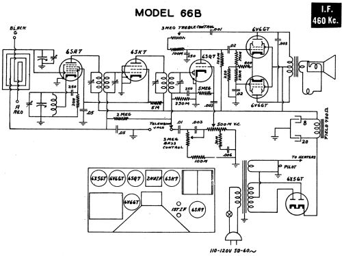 66B ; Packard Bell Co.; (ID = 2066086) Radio