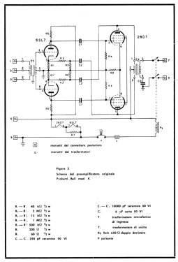 Preamplifier K; Packard Bell Co.; (ID = 2767129) Ampl/Mixer