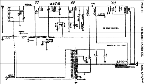 24C ; Packard Radio (ID = 435413) Radio