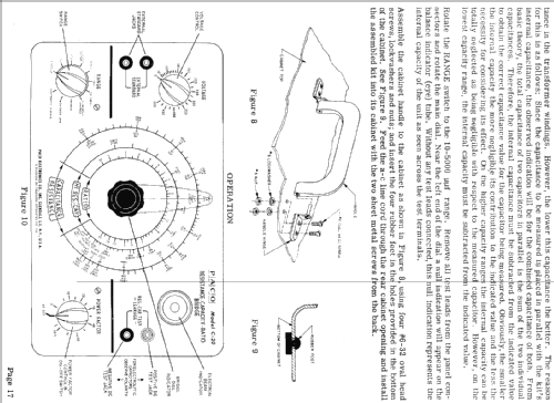 C-20 Resistance-Capacity Ratio Bridge; PACO Electronics Co. (ID = 964326) Equipment