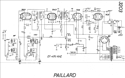 3203B; Paillard AG; St. (ID = 15550) Radio