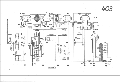 403 ; Paillard AG; St. (ID = 15316) Radio