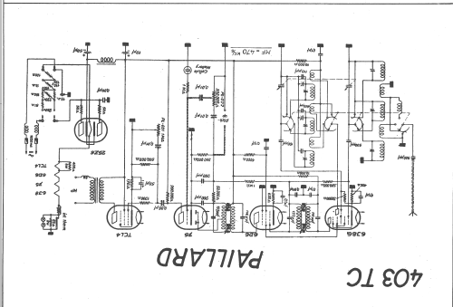 403TC ; Paillard AG; St. (ID = 15320) Radio