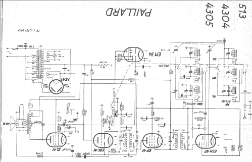 4305B; Paillard AG; St. (ID = 15575) Radio