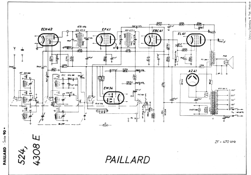 4308E; Paillard AG; St. (ID = 2508635) Radio