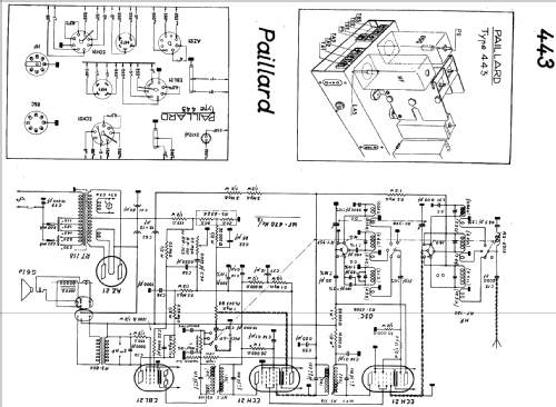 443B ; Paillard AG; St. (ID = 15417) Radio