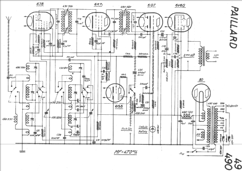 49TGR; Paillard AG; St. (ID = 15231) Radio