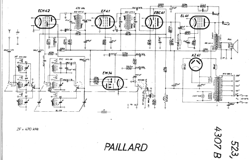 523-4307B; Paillard AG; St. (ID = 15585) Radio