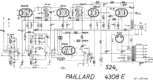524-4308E; Paillard AG; St. (ID = 15588) Radio