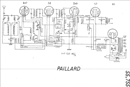 55; Paillard AG; St. (ID = 15240) Radio