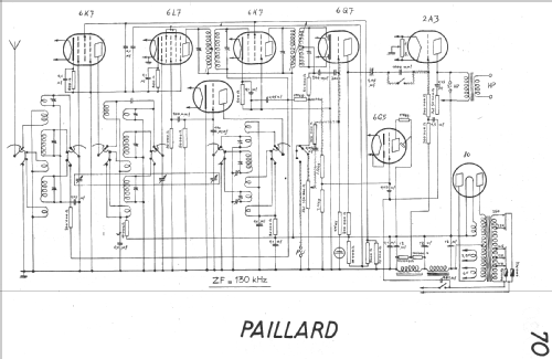 70TGR; Paillard AG; St. (ID = 15272) Radio