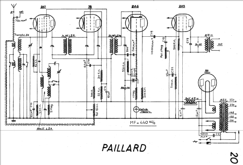 20 TR; Paillard AG; St. (ID = 15187) Radio