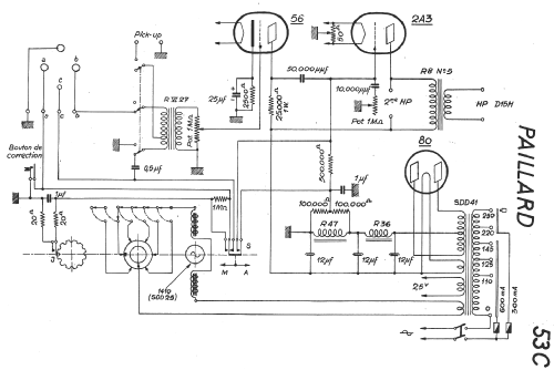 NF-Telefonrundspruch 53c; Paillard AG; St. (ID = 15174) Wired-W